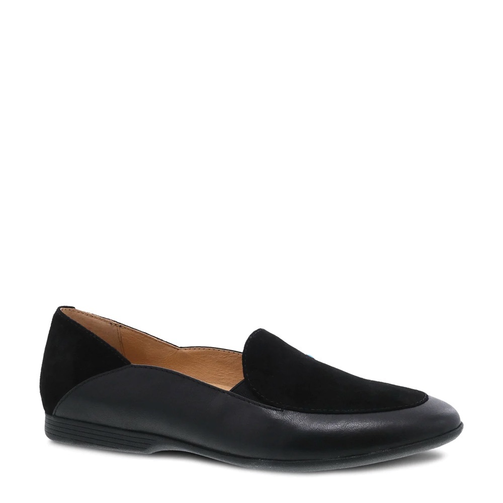Dansko Lace Women’s Flat Loafer Size 38 Black
